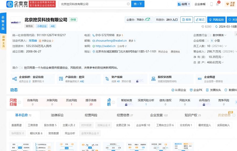 Wabei Media Enterprise Check