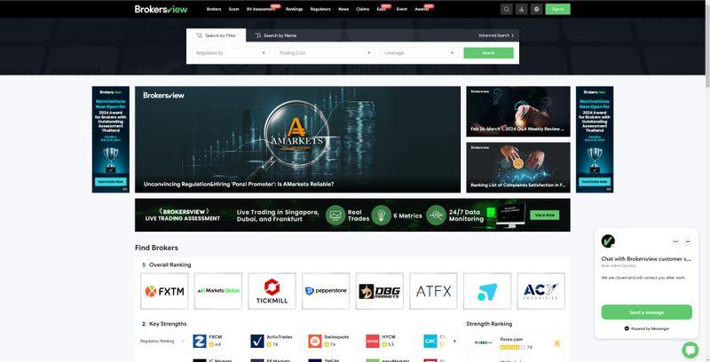 BrokersView Homepage
