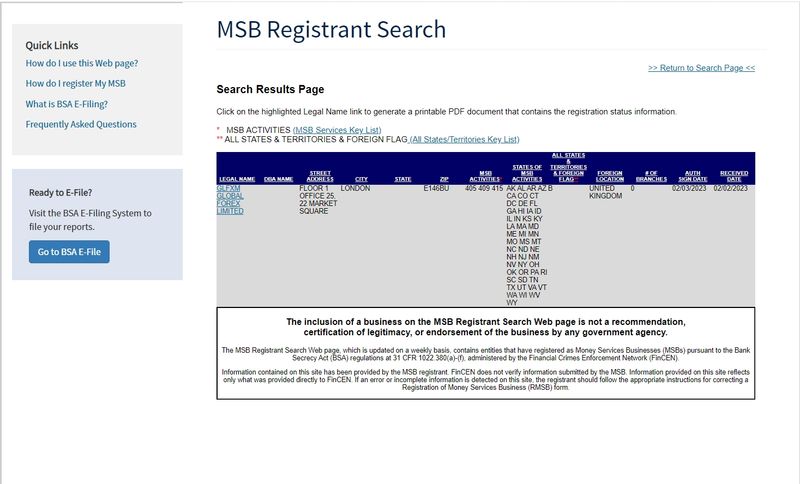 HYHLB Group在美国MSB的监管查询