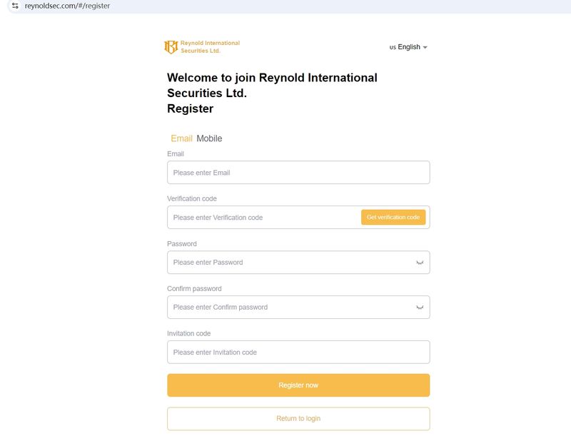 register of Reynold International Securities Ltd