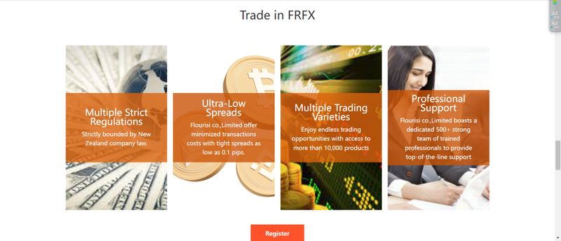 FRFX·福瑞國際的交易產品