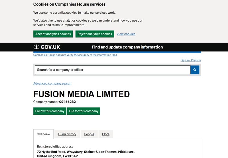 Company Registration Information