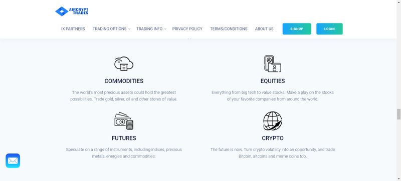 Aircrypt Trades의 상품