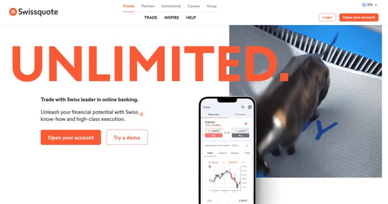 Swissquote Official Website