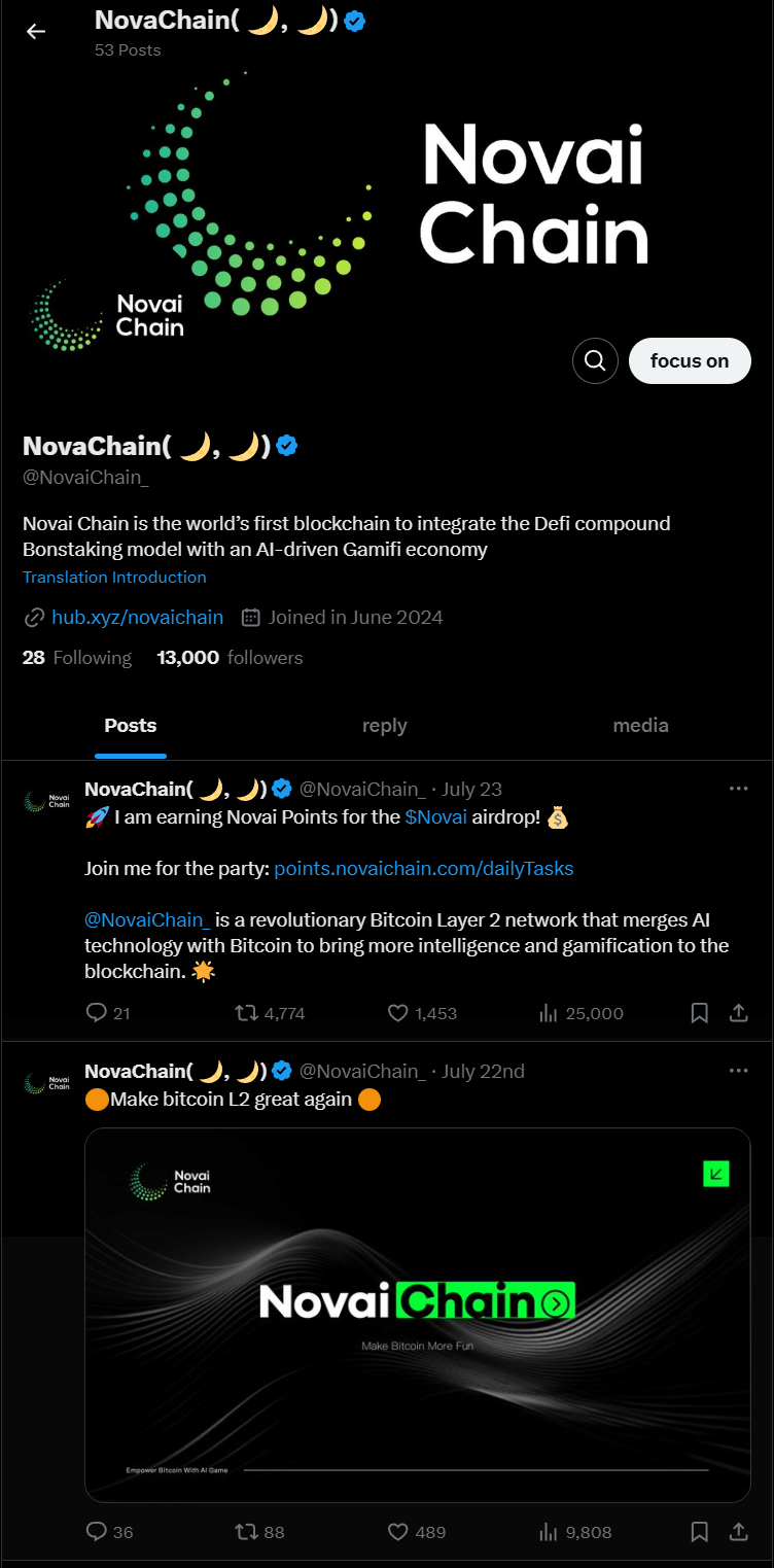 Novai Chain