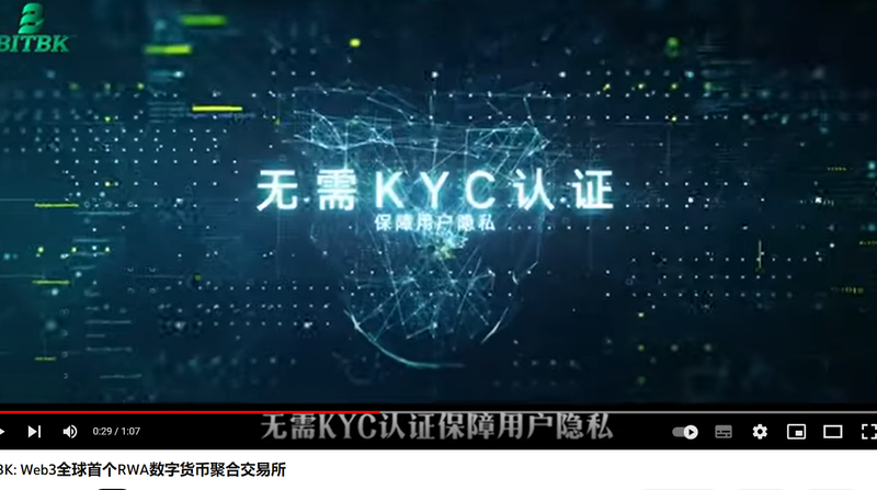 BITBK的宣传视频