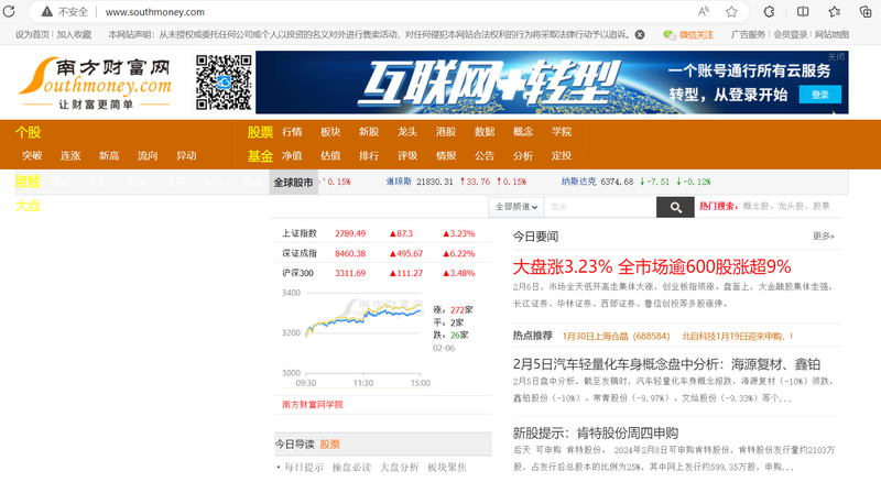 南方財富官網