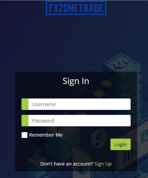 Fxzonetrade的账户登录