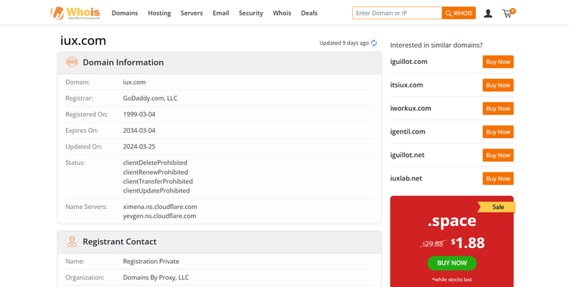 IUX.whois