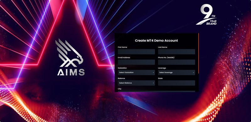 Demo account registration