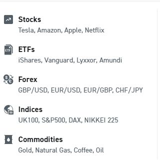 XTB Trading Products
