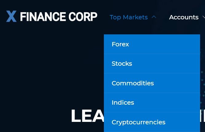 X-Finance Corp的交易产品