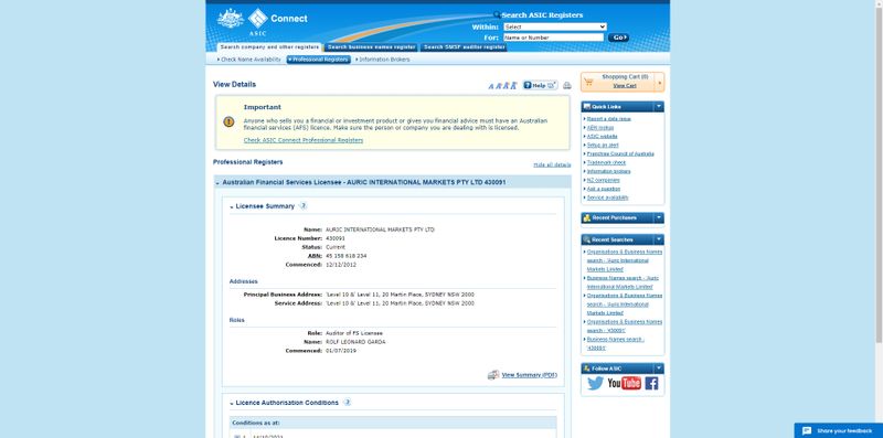 Australian regulation