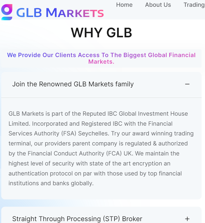 GLB Markets