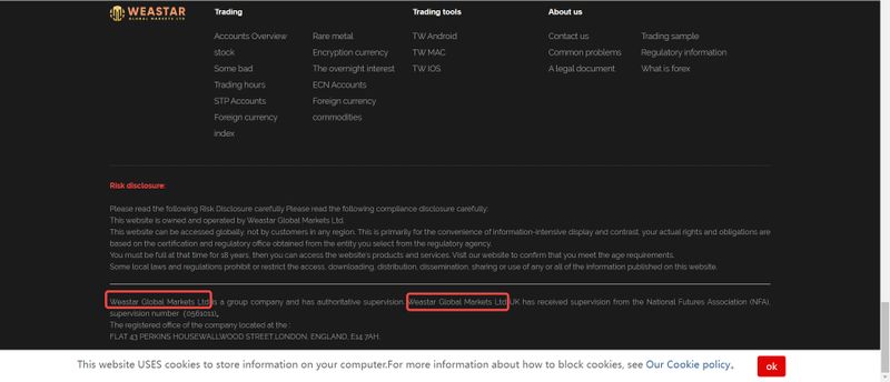 Weastar Global Markets Ltd企業簡介