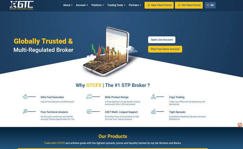 GTCFX公式ウェブサイト