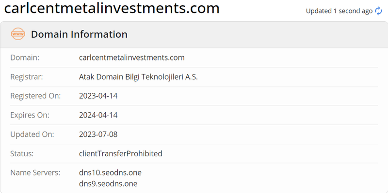 Carlcent Metal Investment