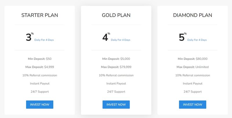 COIN GROW INVESTMENT's account types