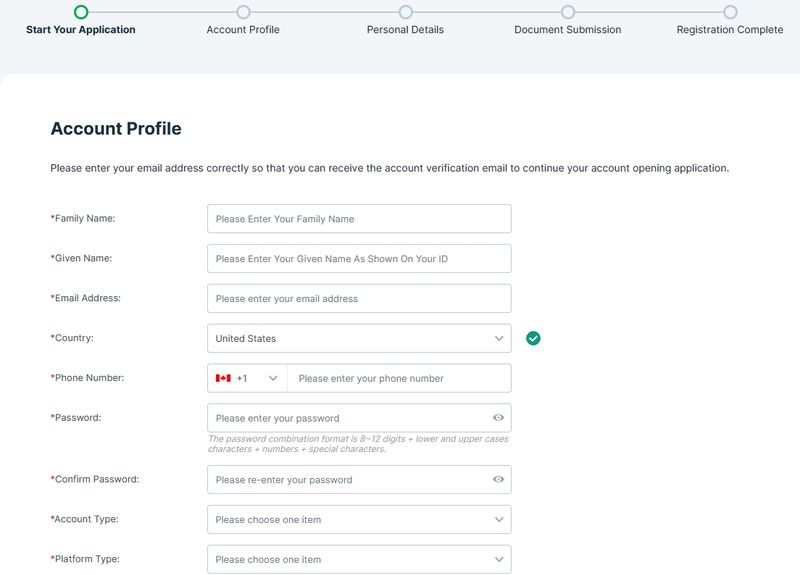Gao Hui Account Registration 2