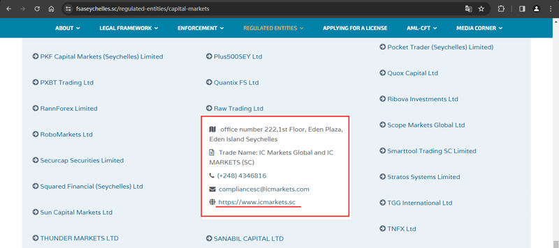Regulatory information query2