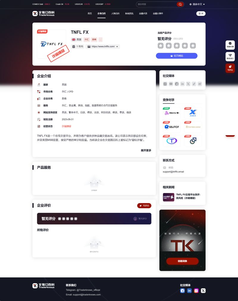 TNFL FX