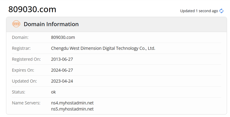财经893whois.com域名年限数据