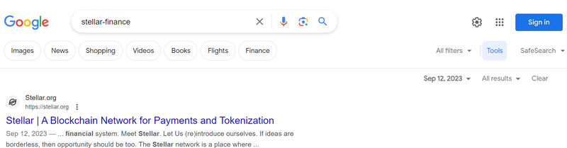STELLAR FINANCE