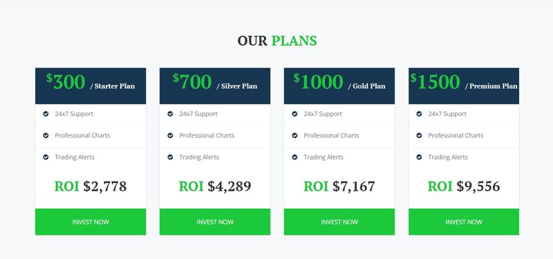 Cryptohubtrader的账户类型