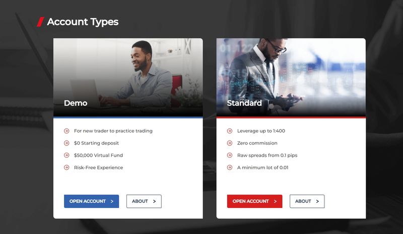 Account types
