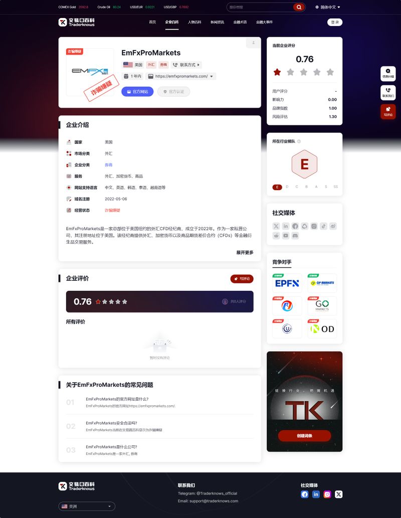 EmFxProMarkets(中)
