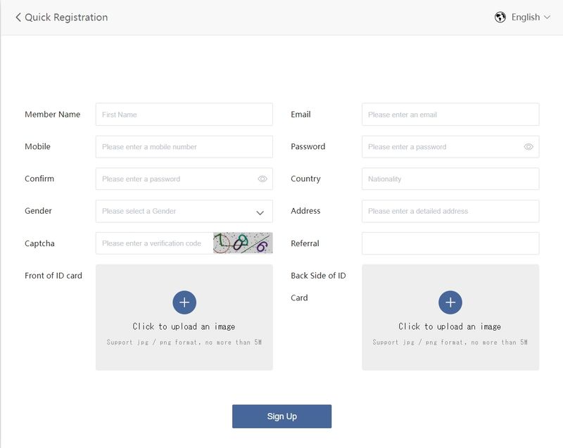How to Register an Account