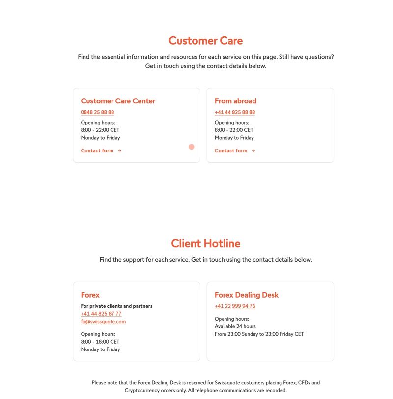 Contact Methods